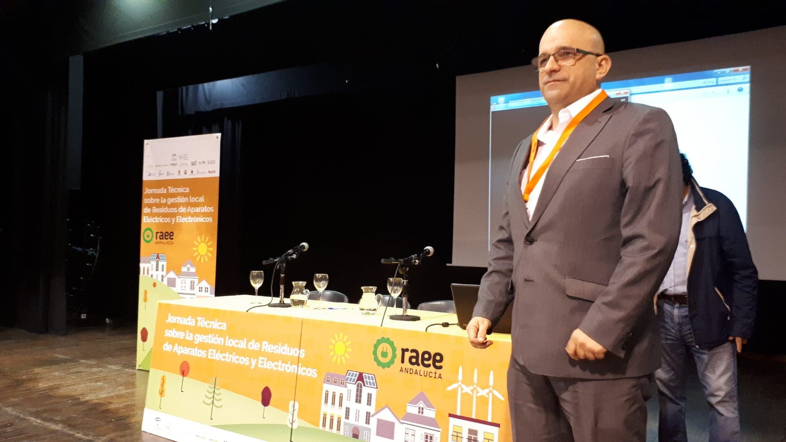 Carlos Bejarano en Jornadas Técnicas RAEE Olula del Río (Almería)