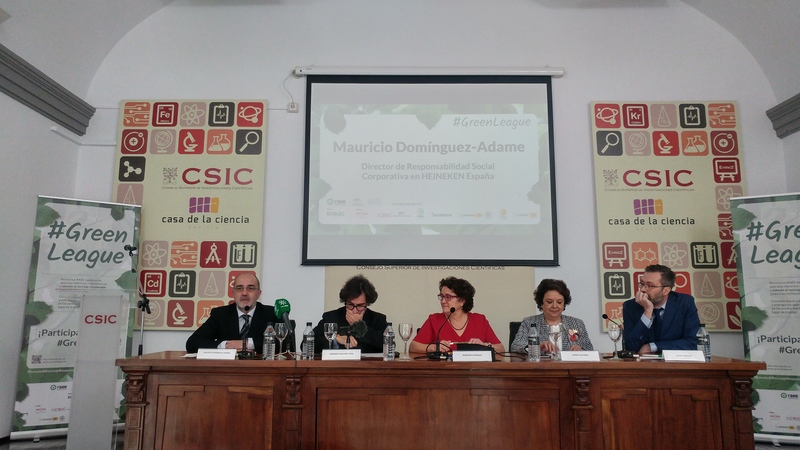 Presentación #GreenLeague Fundación Ecolec. Mauricio Domínguez-Adame, director de Responsabilidad Social Corporativa en HEINEKEN España