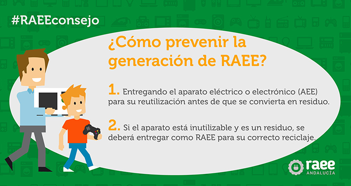 #RAEEConsejo: ¿Cómo prevenir la generación de RAEE?