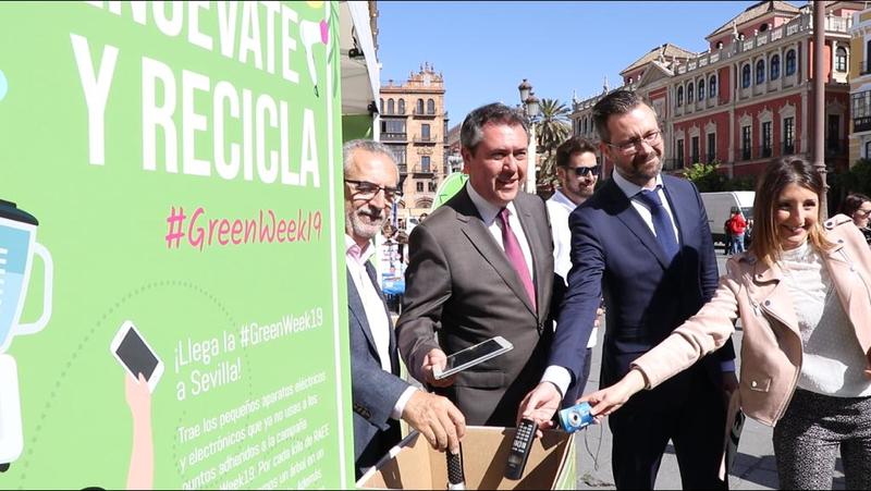 #GreenWeek19 de Fundación Ecolec en Sevilla