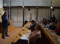 Asistentes al taller de periodismo ambiental.