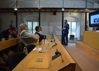 Rafael Serrano de Ecolec durante su ponencia.