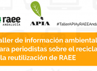 Taller de información ambiental para periodistas sobre el reciclaje y la reutilización de RAEE